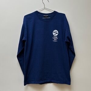 Total Luxury Spa "An Act of Balance" Navy L/S Tee - Rare Sold Out